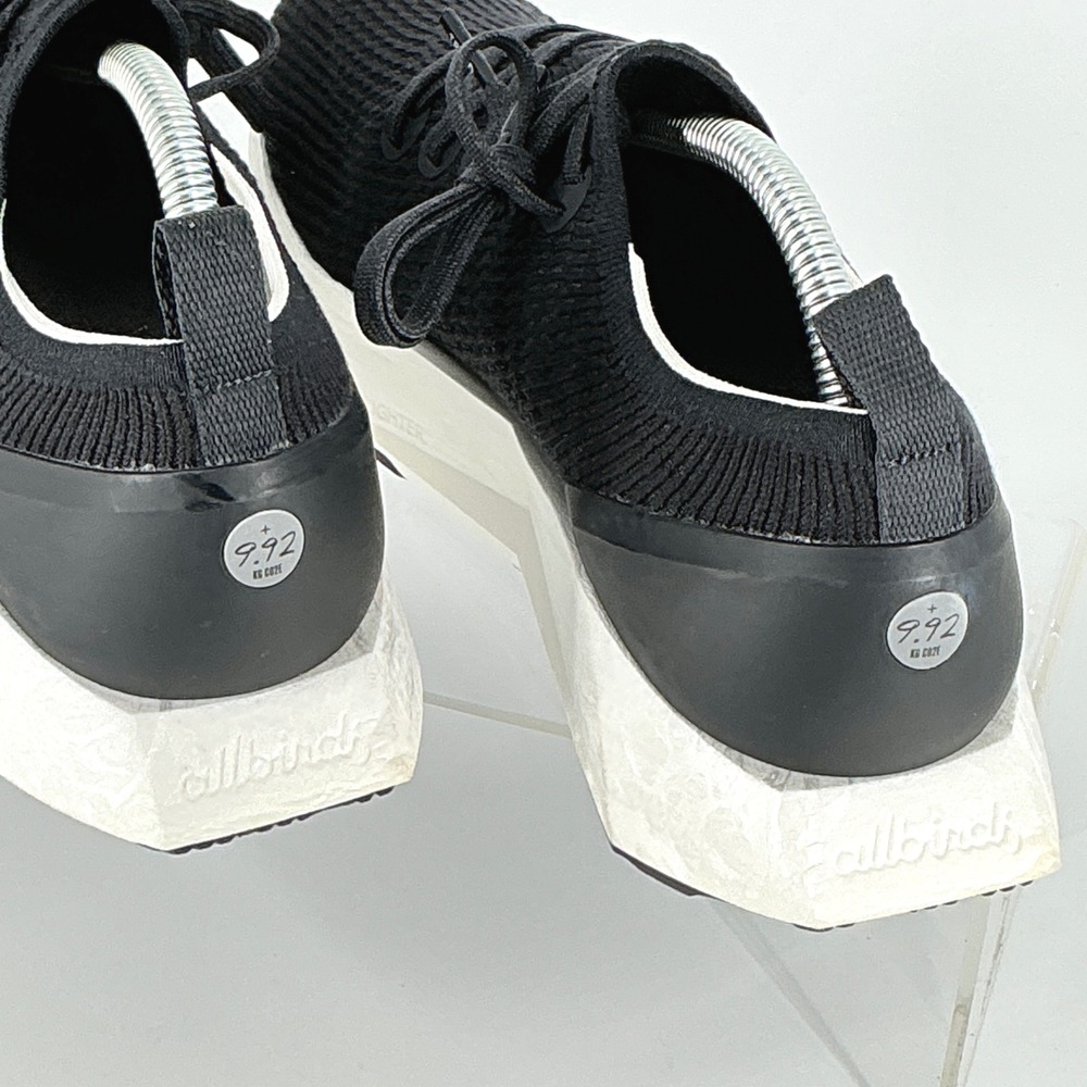 Allbirds Womens Size 10 Tree Flyer Running Shoes NEW Black White Sneakers $140 - Picture 6 of 15
